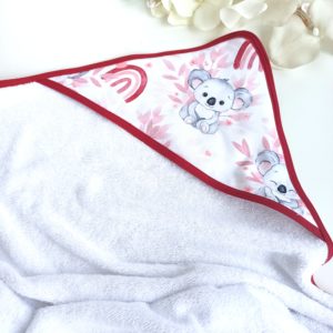 Cape de bain Koala - Framboise – Image 3