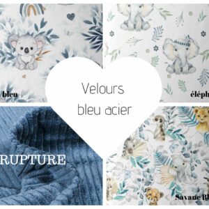 Sac à dos personnalisable Velours - choix du tissu – Image 3