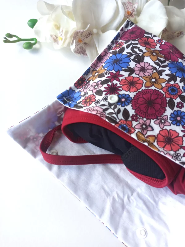 Pochette maillot de bain -  Fleuris