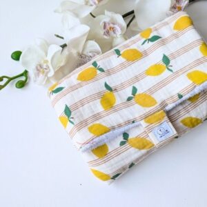 Tapis à langer petit format - Citron