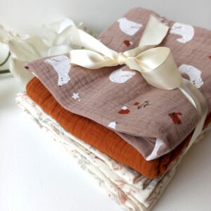 Lange pour bébé - Trio Ours polaire